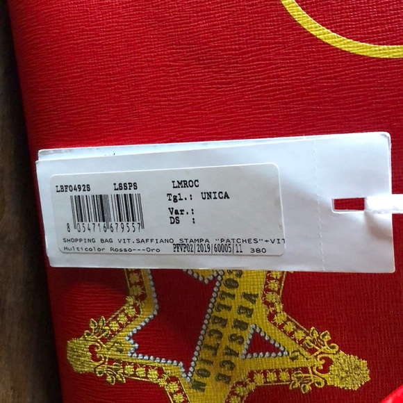 Versace Collection | Graphic Printed Saffiano - Picture 6 of 8